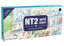 Taalspel - NT2 - Speel mee! 6+ 1 ster - Op school, Dit ben ik - te gebruiken met De Voorlezer HH8593 - per spel