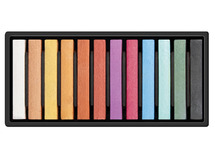 krijt - pastelkrijt - milan - metalkleuren - set van 12