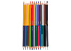 Potloden - kleurpotloden - Bruynzeel Kids Twin Points - 2-kleurig - set van 12
