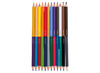 Potloden - kleurpotloden - Bruynzeel Kids Twin Points - 2-kleurig - set van 12