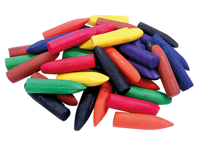 Waskrijt -chubby crayons - voordeelpakket - set van 40 assorti