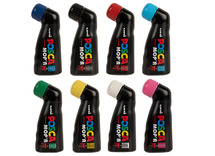 Stiften - verfstiften - Posca PCM22 Mop'r - set van 8