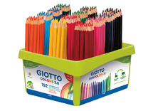 potloden - kleurpotloden - giotto - colors 3.0 - set van 192 assorti