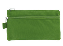 Pennenzak - Kangaro - plat - 21 x 11 cm - groen - per stuk