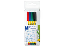 stiften - schrijfstiften - Staedtler Noris fineliner - set van 4 assorti