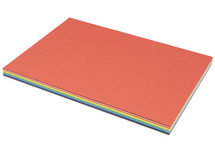Papier - tekenpapier - A4 - 120 g - 10 kleuren - set van 100 vellen assorti