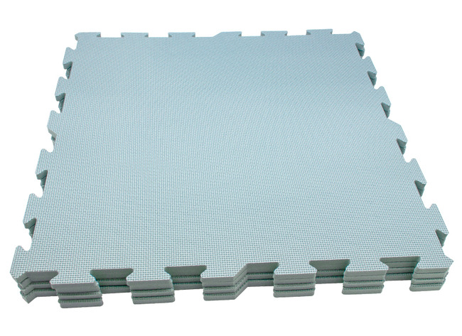 Vloertegels - 62 x 62 cm - blauw - set van 4