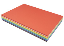 Papier - tekenpapier - A3 - 160 g - gekleurd - set van 250 vellen assorti