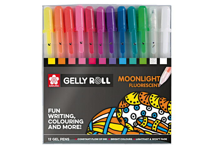 GELROLLERS - SAKURA - NEON - SET VAN 12KL