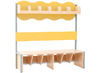 GARDEROBE - MEUBEL - WOLKJE - 6 VAKKEN