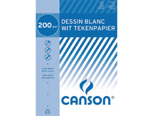 Tekenpapier canson - vellen - dessin 200g - a3 - 250vel