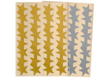 Stickers - Apli - sterren - 2 cm - op rol - set van 7080 assorti