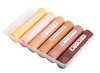 Verf - plakkaatverf - verfsticks - huidskleuren - set van 6 assorti