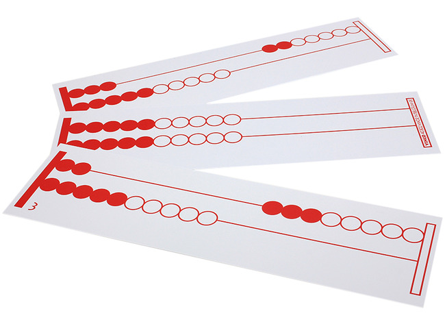 Telraam - rekenrek - tot 20 - rekenen - opdrachtkaarten voor RC3806 - set van 20