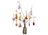 Hangers - hout - ei - set van 6