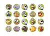 Stickers - vrolijke dieren - 35 motieven - assortiment van 700