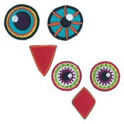 TEXTIEL - STRIJKOOGJES - UILENOOG - SET VAN 2