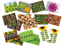 Spel - rekenspel - Yellow Door Ladybug Counting Cards - lieveheersbeest - opdrachtkaarten voor XE9049 - set van 16 assorti