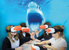 VR - ClassVR - premium set van 4 VR-brillen - inclusief 4 controllers - CVR255 - 64 GB - per set