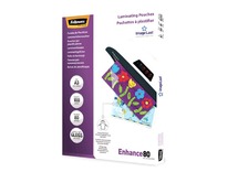 Lamineerhoezen - Fellowes Enhance80 ImageLast - 80 micron - A3 - glanzend - set van 100