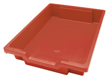 Opbergkist - F1 - 427 mm x 317 mm x 70 mm - rood - per stuk