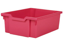Opbergkist - N2 - 380 mm x 317 mm x 150 mm - fuchsia - per stuk
