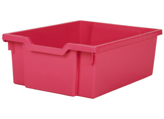 Opbergkist - N2 - 380 mm x 317 mm x 150 mm - fuchsia - per stuk