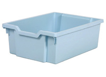 Opbergkist - N2 - 380 mm x 317 mm x 150 mm - lichtblauw - per stuk