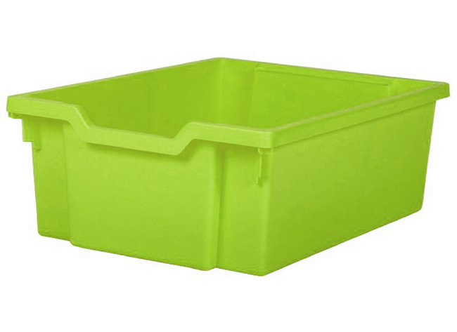 Opbergkist - N2 - 380 mm x 317 mm x 150 mm - appelgroen - per stuk
