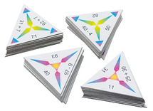 Spel - rekenspel - Schubitrix Mathematik - optellen en aftrekken tot 100 - domino - per spel
