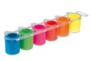 VERF - PLAKKAATVERF - POTJES - FLUO/METAAL - SET VAN 12