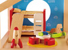 Poppenhuisaccessoires - kinderkamer - Hape Children's Room - hout - per set