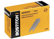 Nieten - Bostitch SB302010 - 10 mm - rechte rug - staal - set van 5000
