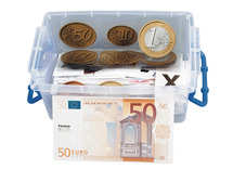 Rekenen met geld - magnetisch geld - schoolbord - per set