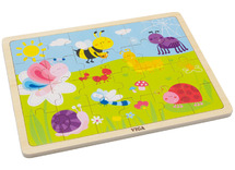 Puzzel - themapuzzel - Viga - tuininsecten - 24 stukjes - per stuk