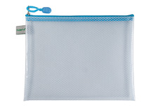 Ritstas - PVC free - A5 - pastel - blauw - per stuk