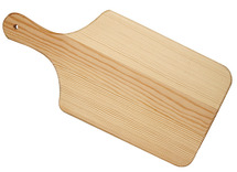 Broodplank - 28 x 14 cm - hout - met handvat - per stuk