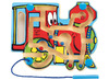 Motoriekbord - Hape Choo Choo Tracks - trein - magnetisch - fijne motoriek - per spel