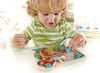 Motoriekbord - Hape Choo Choo Tracks - trein - magnetisch - fijne motoriek - per spel