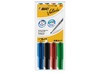Stiften - whiteboard - BIC - Velleda - ronde punt - set van 4 assorti