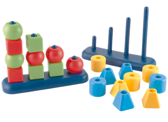 Kleur en vorm - Abacolor - kralen - sorteren - per set
