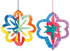 Figuren - 3D ornamenten - Roylco - karton - blanco - set van 30