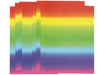 Karton - regenboogkarton - A4 - 180 g - set van 100