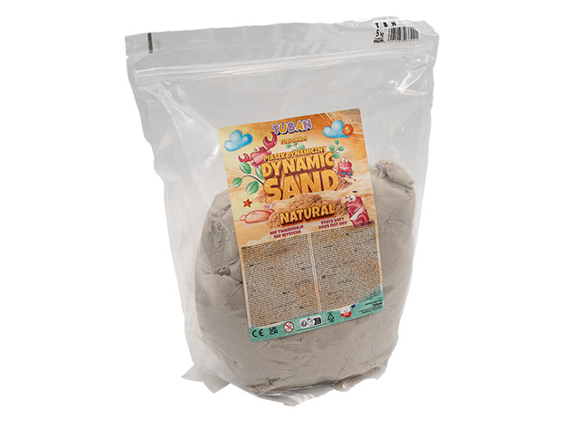 Zand - modelleerzand - Tuban Dynamic Sand - dynamisch zand - budget - 5 kg - boetseren - per stuk