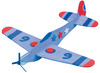 Isomo/styropor - vliegtuigen - 18 cm - set van 8