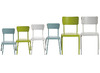 STOEL - COLLEGE - UNIKLEUR - VIERPOOT - 34 CM