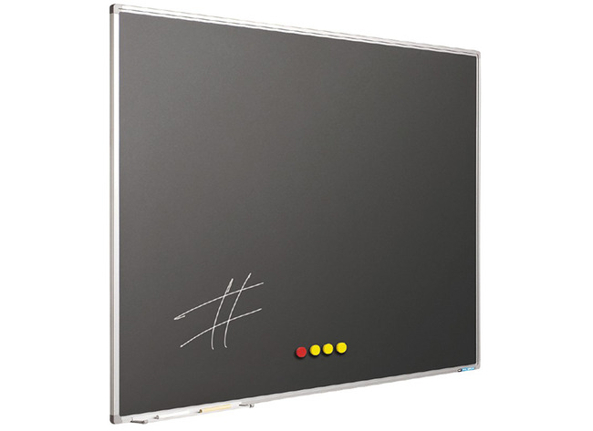 KRIJTBORD - GRIJS - 90 X 120 CM