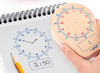 Stempel - klok - Akros - hoe laat is het? - per set
