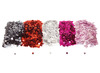 Pailletten - harten - 5 kleuren - 6 mm - doos van 3000 stuks