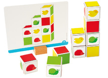 Denkspel - kubussen - magneticubes - nabouwen - magnetisch - per spel